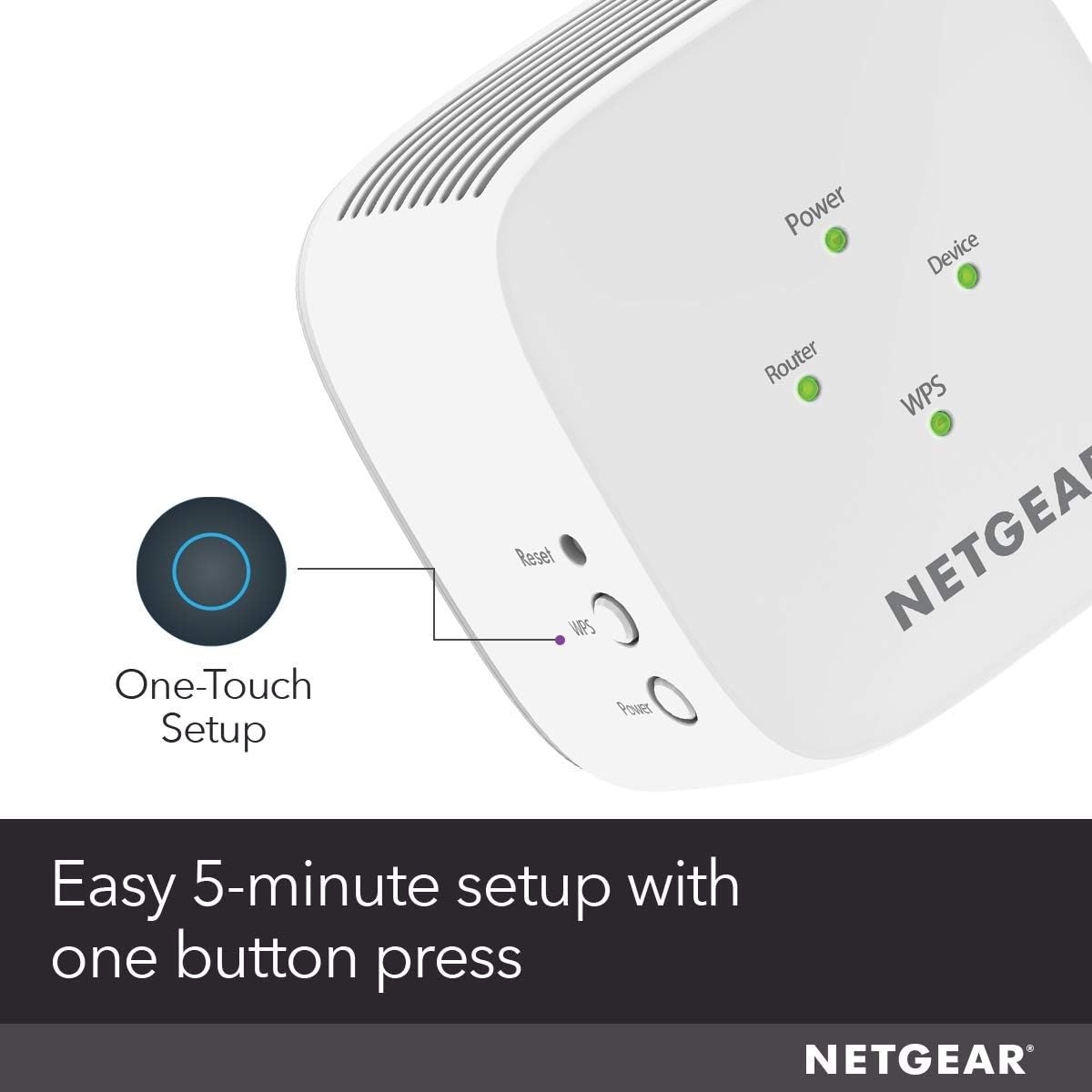 NETGEAR WiFi Range Extender EX2800 - Coverage up to 1200 sq.ft. and 20 Devices: Computers & Accessories