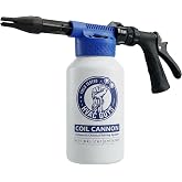 HVAC Guys Coil Cannon | AC Coil Cleaner Automatic Foaming Mixing Sprayer | Compatible with All Cleaners &amp; Chemicals | 5 Dilution Ratios