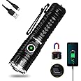 Wurkkos TS22 Flashlight High Lumen Rechargeable - 4500 Lumens Super Bright 70.3 HI LED Flashlight USB C Charging IP68 Waterproof Regulated Output for Dog Walking Ramping Emergency Hiking