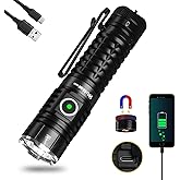 Wurkkos TS22 Super Bright Flashlight,4500 High Lumens Rechargeable LED Flashlight,Thoughtful Static Lock&Reverse Charging Fun