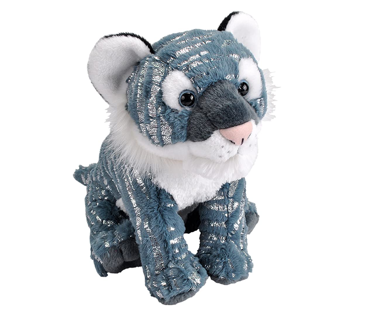 Wild Republic Tiger, Foilkins, Stuffed Animal, 12 inches, Gift for Kids, Plush Toy, Fill is Spun Recycled Water Bottles