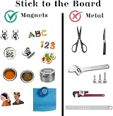 Raweao Magnetic Wall Board A3 43.5x30cm Stainless Steel Thin 0.8mm view 8
