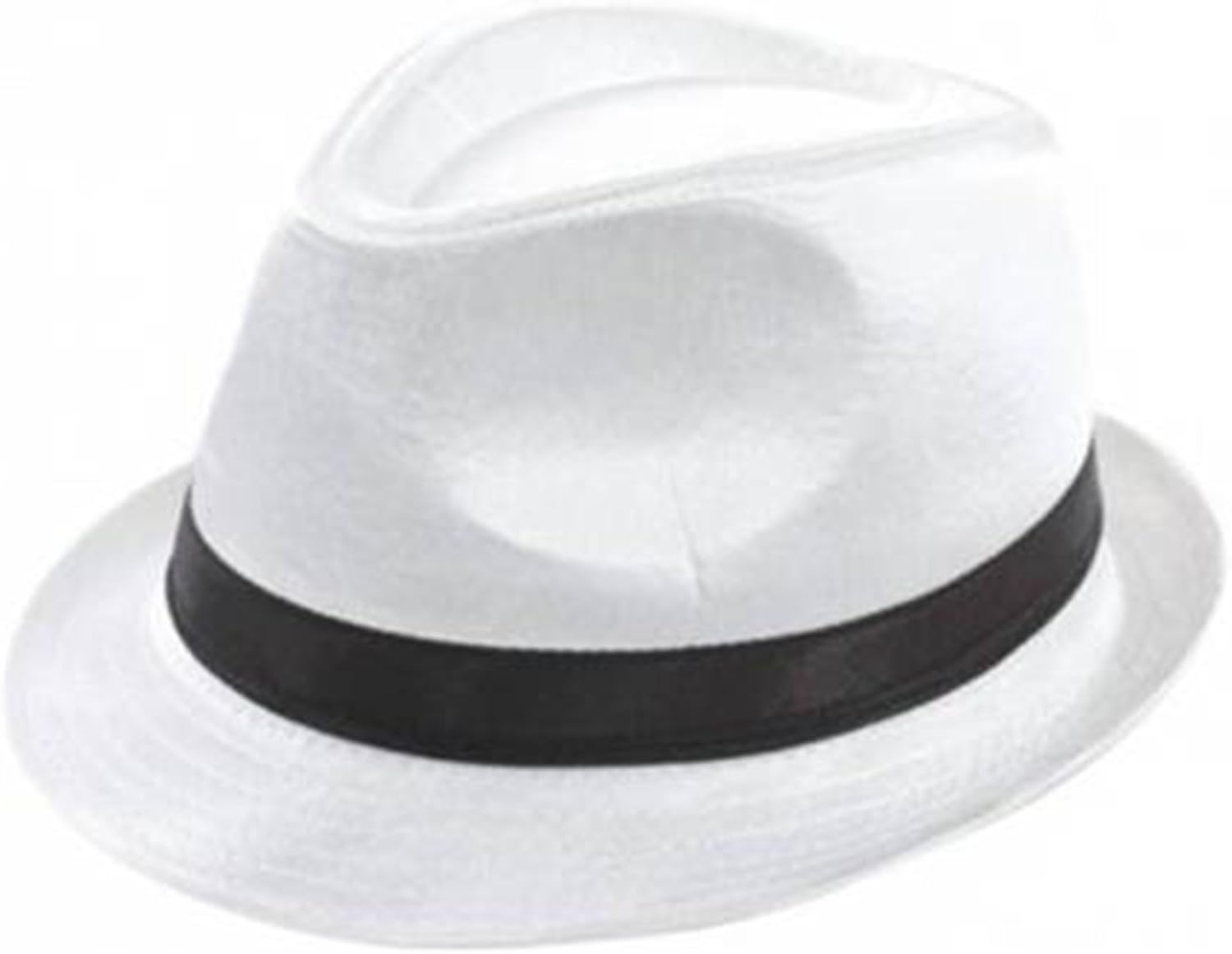 childrens black trilby hat