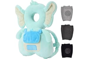 Okydoky Baby Safe Protector Cushion & Baby Knee Pads for Crawling, Toddlers Safety Pad Cushion Adjustable Backpack, Baby Back