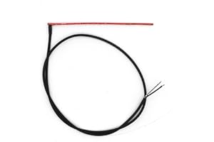 YANSHENG 1Piece Soft Acoustic Guitar Preamp Bridge Saddle Red Piezo Under Pickup Rod Piezo for Guitar Ukulele Banjo Mandolin 40mm 50mm 67mm Effective Length (67mm)