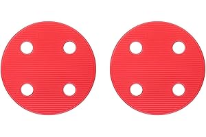 Healvian 2pcs Bathroom Stool Cushion Round Chair Cushions Shower Accessories Stool Chair Shower Stool Mat Shower Cover Shower