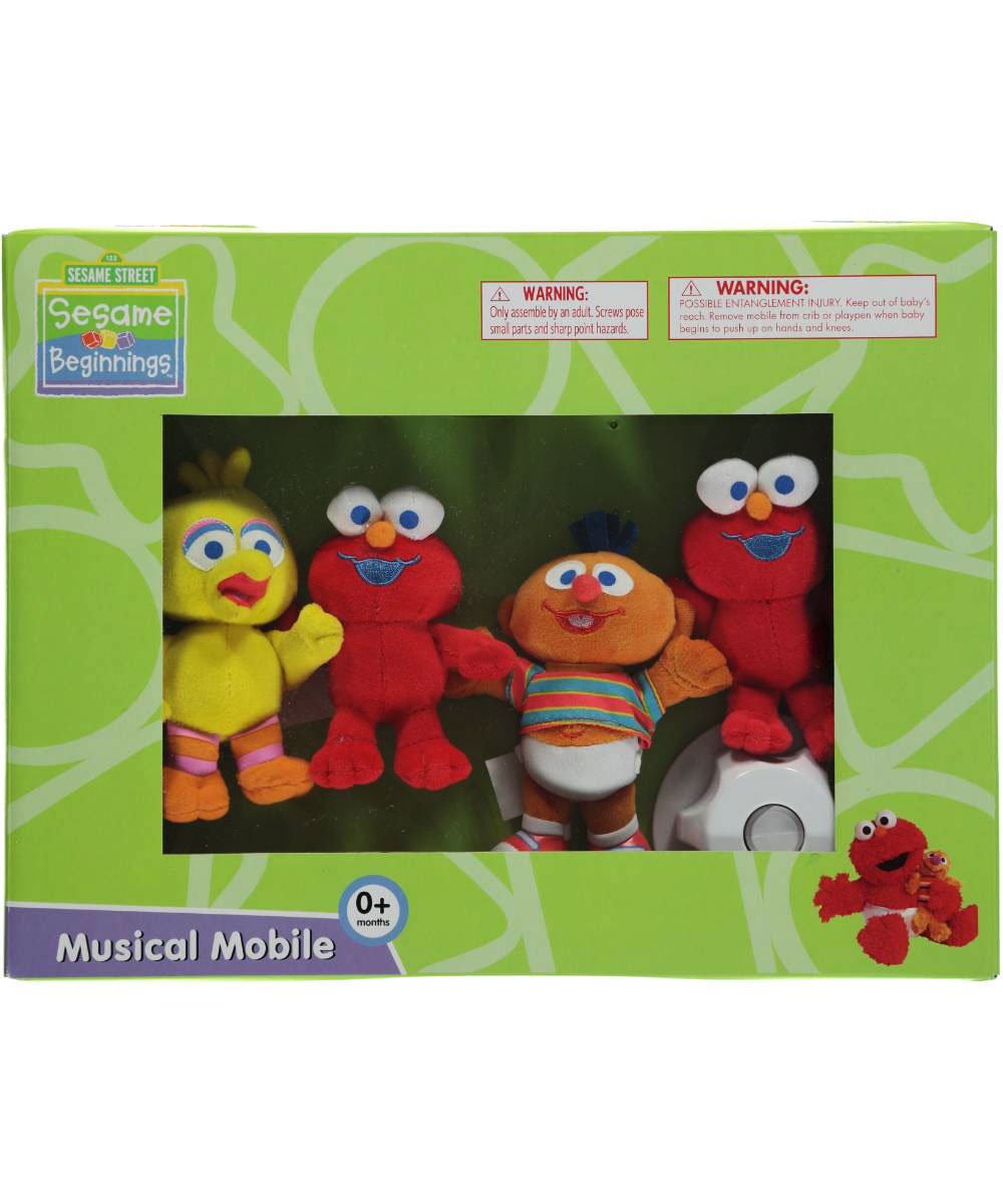 Amazon.com : Sesame Beginnings 3 Piece Crib Bedding Set : Baby