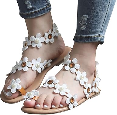 beaded strappy sandals