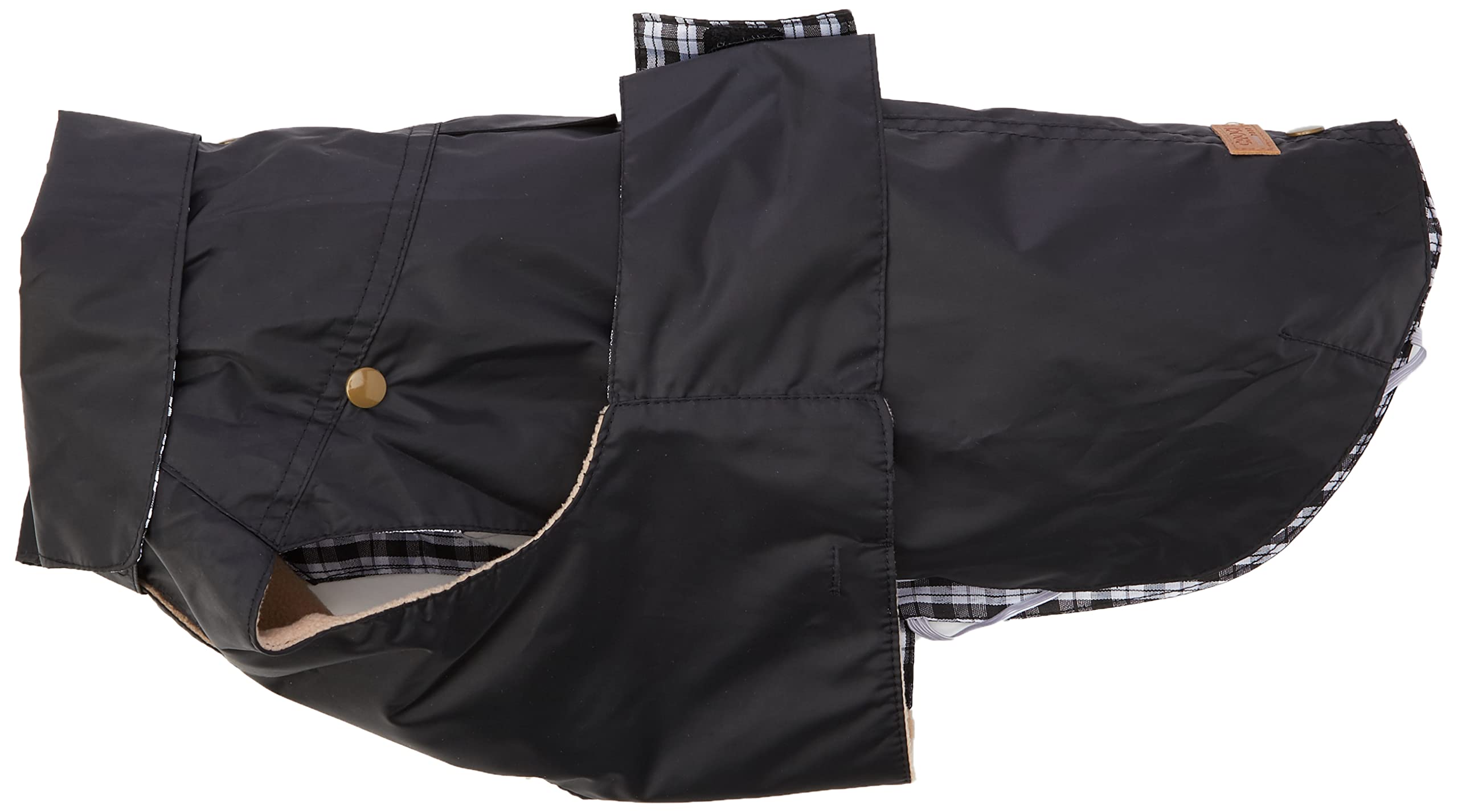 Croci Montreal - Dog Coat, Winter Coat, Waterproof Jacket, Size 40cm, Black — image 1