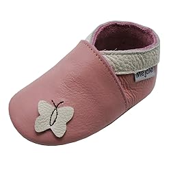 Mejale Baby Shoes Soft Sole Leather Moccasins