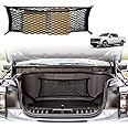 BestEvMod Envelope Style Front Trunk Frunk Cargo Net Extra Strong Hook Stretchable Elastic Mesh Compatible with 2022-2024 2025 Ford F-150 Lightning Accessories (Stand Envelope Net)