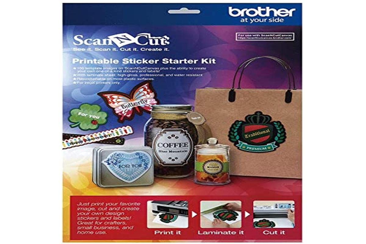Brother Sticker Printing Starter Kit