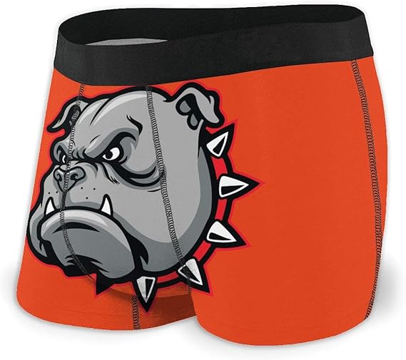 Bulldog Men�s Soft Boxer Briefs Underwear Durable