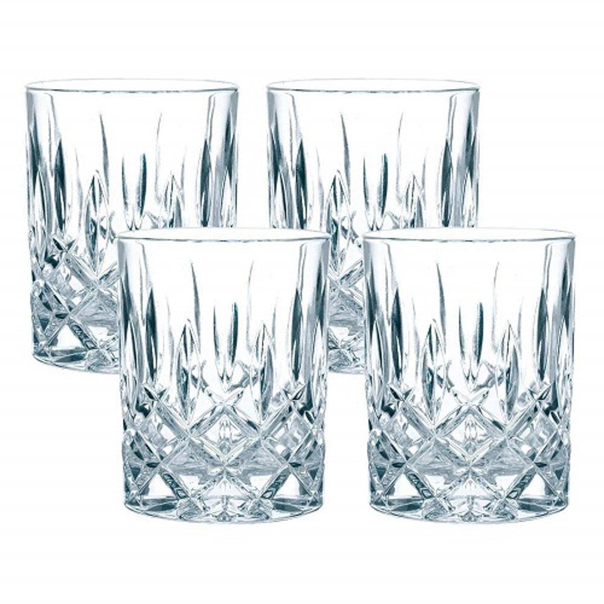 Nachtmann Whisky Glasses, Set of 4, Crystal, 295 ml, Noblesse, 89207