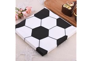 Paper Napkins Disposable Soccer Party Decor Cocktail Beverage Napkins Everyday Absorbent Dinner Napkin Eco-Friendly 2 Ply Pap