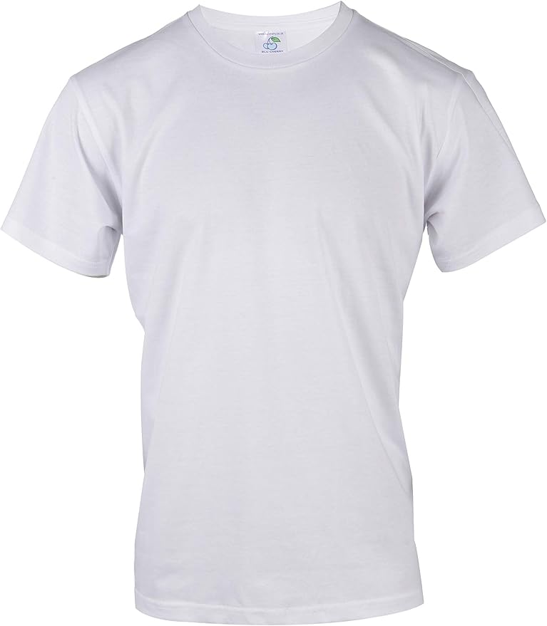 Blu Cherry - Camiseta básica para Hombre (3 Unidades, algodón ...