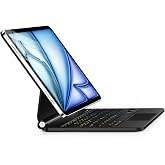 Keyboard Case for iPad Air 13 inch &amp; iPad Pro 12.9 inch Case with Keyboard | Magic-Style Magnetic - Floating Cantilever Stand，Backlit Keyboard with Multi-Touch Trackpad for iPad Air 13 &amp; Pro 12.9 Inch