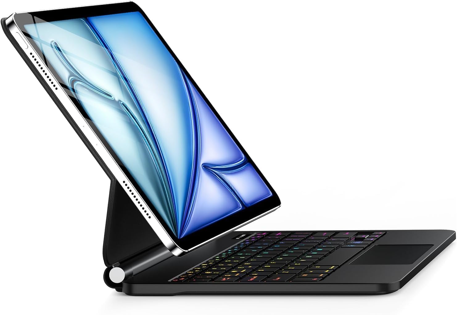 Photo 1 of for iPad Air 11 inch Case with Keyboard (M4/M3/M2,2026/ 2025/2024), iPad Pro 11 (4th/3rd/2nd/1st Gen) & Air 5/4th,Magic-Style Magnetic Case Keyboard with 7-Color Backlight, Multi-Touch Trackpad
