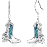 Dorunmo Claddagh/Cat/Horse/Baseball Earrings 925 Sterling Silver Animal Dangle Earrings Sport Lover Jewelry for Women Gifts