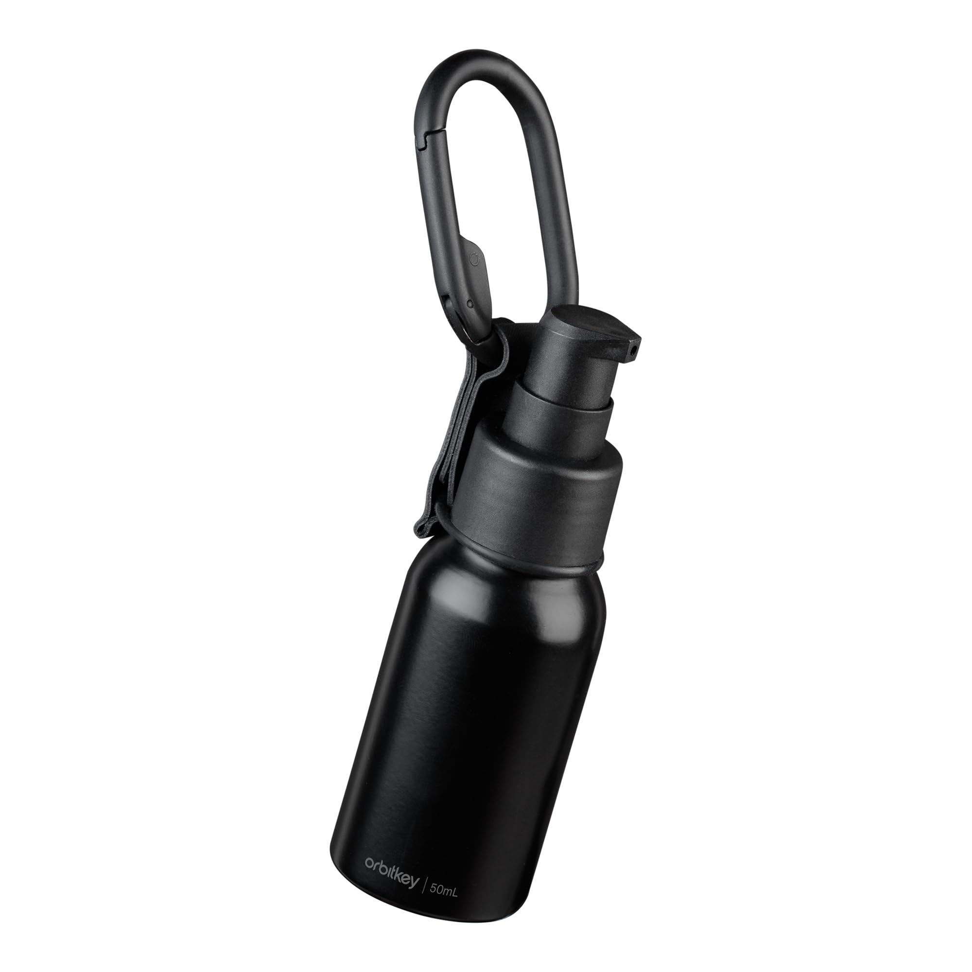 Orbitkey Clip-on Refillable Bottle 50ml - Black