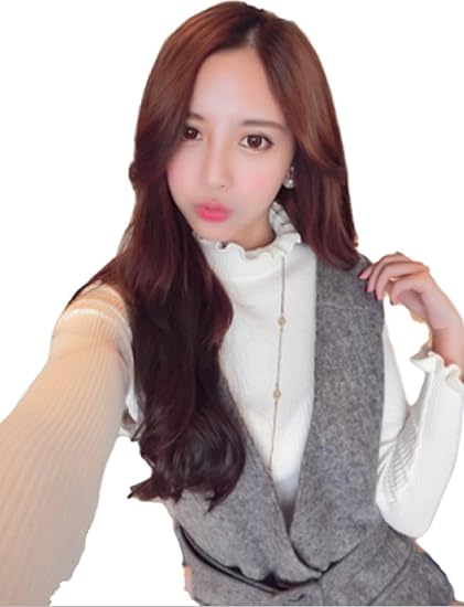 Amazon おばあさんレディース シャツ カットソー 長袖 秋 冬 春 フリル 裾 白 インナー 重ね着 あたたか Tシャツ カットソー 通販