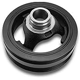 A-Premium Engine Harmonic Balancer Crankshaft Pulley Compatible with Bucik, Chevy, GMC, Cadillac, Hummer, Isuzu & Saab Vehicl