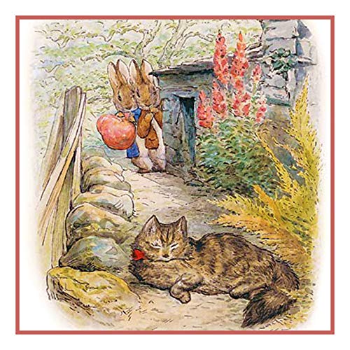 Orenco Originals Peter and Benjamin See a Cat Beatrix Potter Counted Cross Stitch Pattern