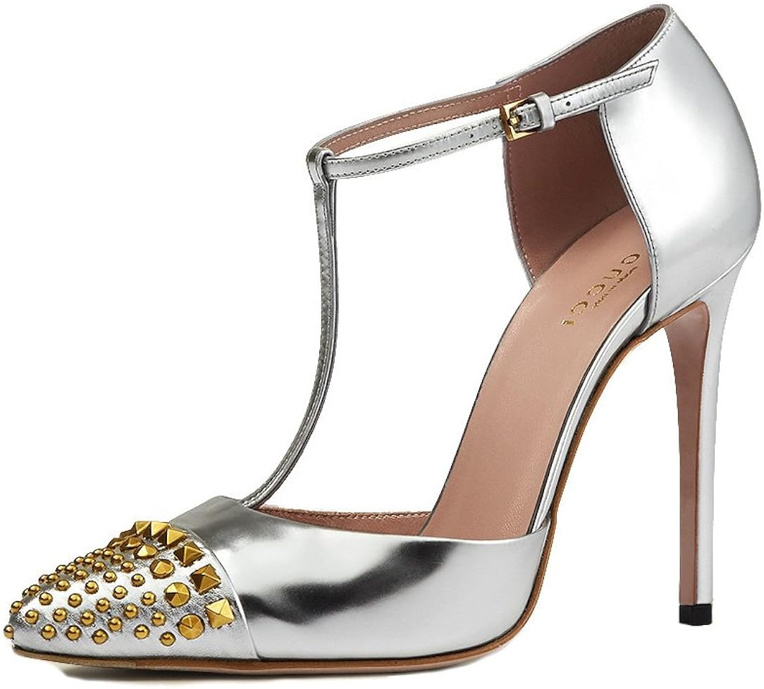 gucci silver platforms