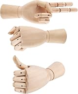 Shoze Wooden Hand 10" Articulated Hand Manikin for Arts Drawing Display view 1