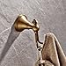 GUMA Wall Mount Bathroom Bath Shower Antique Brass Finish Solid Brass Robe Hooks (Series 1-2)