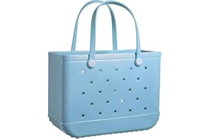 Fazhesici Beach Bag Waterproof Travel Tote Bag Washable Open Tote Bag for Beach Boat Pool Work