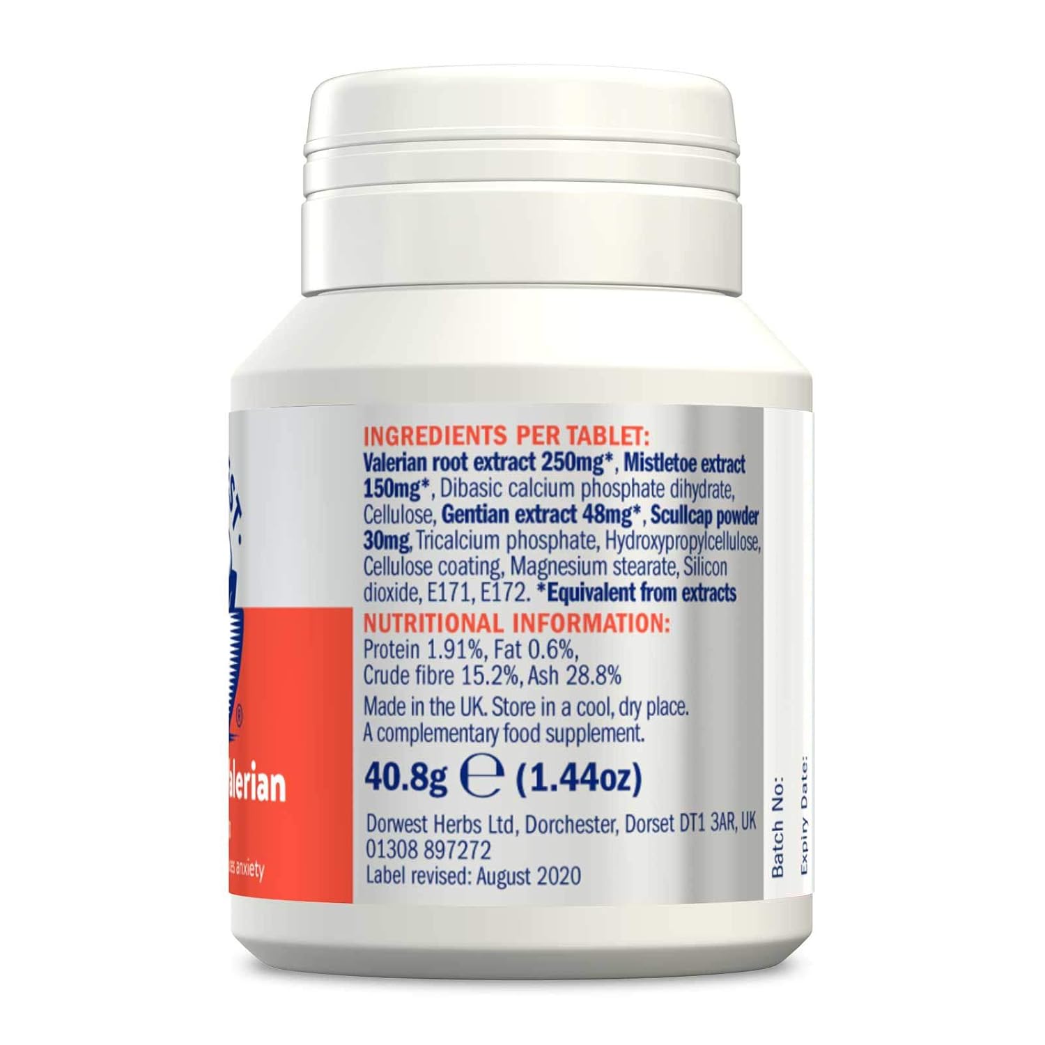 skullcap and valerian for dogs