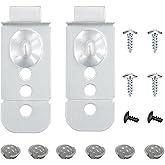 IWIWE DD98-01051C Dishwasher Installation Bracket Kit (2 Pack) &ndash; Compatible with Samsung Dishwasher Mounting Bracket DW80M/DW80R Series (DW80R9950US, DW80R9950UG, DW80R7061US)