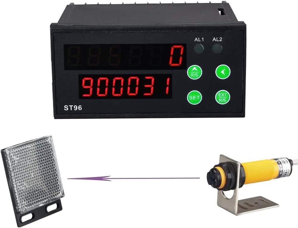 YJINGRUI Digital LED Counter Infrared Photoelectric Sensor