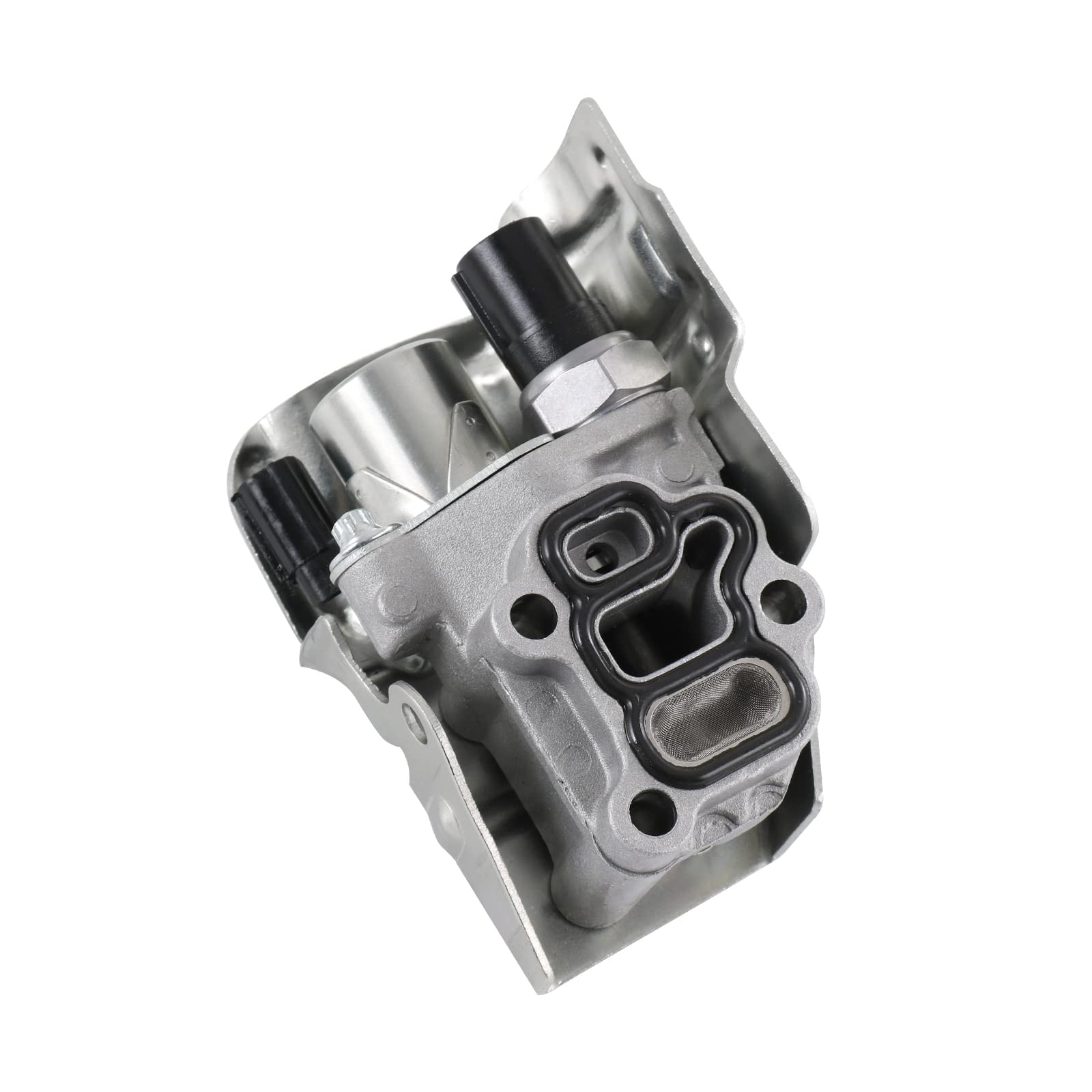Photo 1 of VTEC Solenoid Spool Valve Assembly with Oil Pressure Switch and Gasket, Compatible with Honda CR-V, Element, Accord, Civic, RSX, Replace# 15810RAAA03