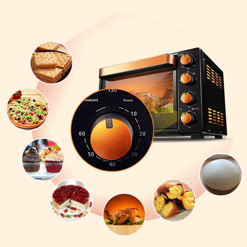 Grill con Spiedo Girevole 1500w Oro Controllo della Temperatura Regolabile  Timer MFWFR Forno Elettrico con Doppia Piastra di Cottura più Funzioni di  Cottura e Grill Grandi elettrodomestici urban-earth.co.uk