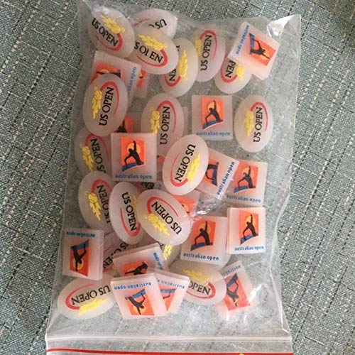 BeesClover 1 pc US/AUS Open Silicone Tennis Damper Shock Absorber to Reduce Tenis Racquet Vibration Dampeners US Open 1 pc