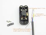 SFTlite Torpedo Switch 2Packs Double Pole Inline Switch for Lamps Small view 6