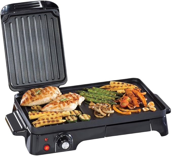 Daewoo Electric 2in1 2200W Health Grill and Griddle Machine 10