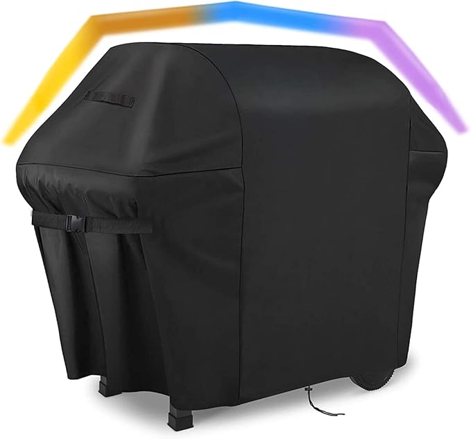 HIURLAM Barbecue Protective Cover, Bbq Cover,Heavy Duty Grill Cover, Waterproof, RipProof, UV