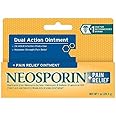 Neosporin First Aid Antibiotic Ointment Maximum Strength Pain Relief, 1-Ounce (Pack of 2)