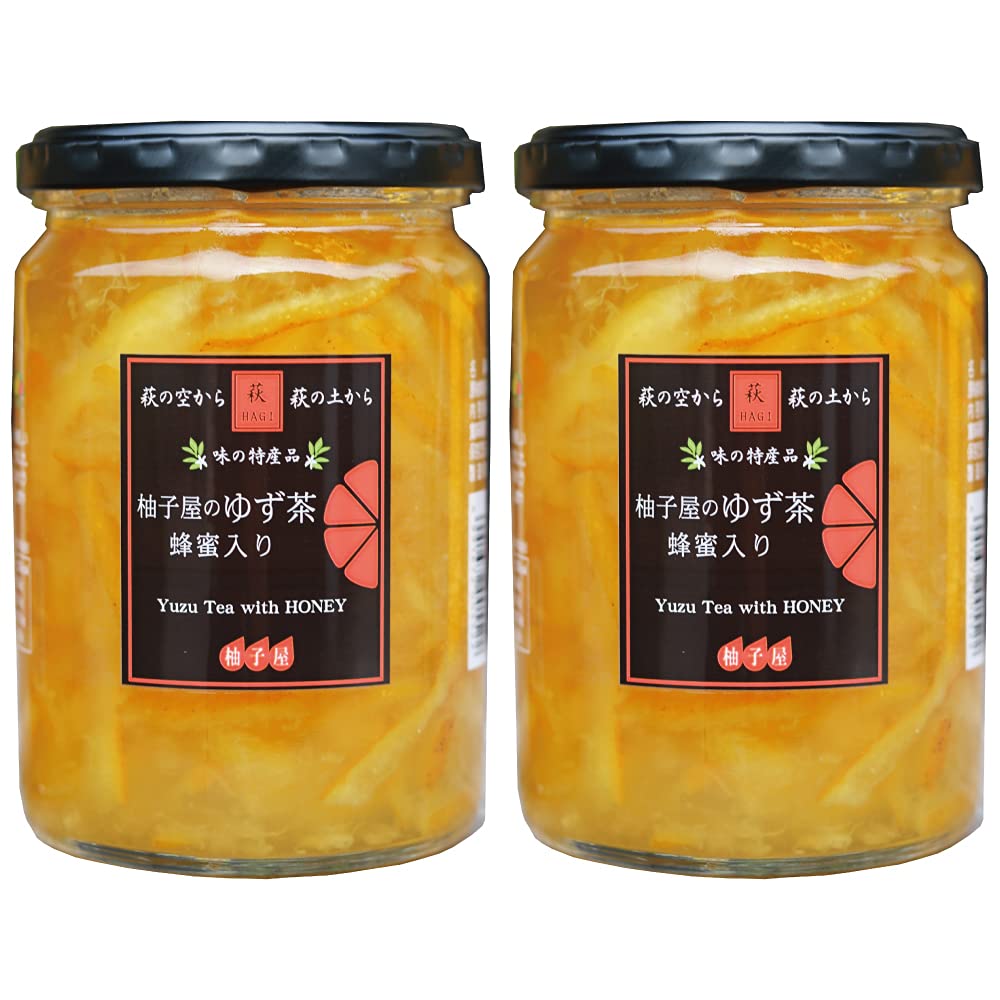 ゆず茶 アカシア 蜂蜜 入り 420g 2個入り 柚子屋本店 柚子屋の 柚子茶 柚子 ゆず 国産 韓国 アカシア蜂蜜 はちみつ ピール商品画像