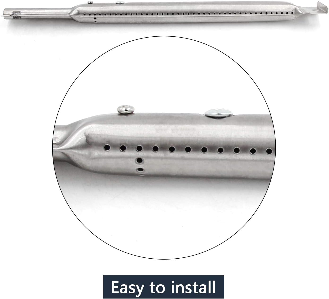 Hongso 14 7/8" Gas Grill Stainless Steel Pipe Burners Replacement for Kenmore 122.16134, 122.16134110, 415.16107110, 720-0773 and Nexgrill Grill Models, SBF781 (4-Pack) : Garden & Outdoor