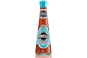 CASA FIRELLI FIRELLI Extra Hot Italian Hot Sauce | 5oz Bottle (Pack of 1) | Perfect Added Kick for Wings or Pizza | Hottest Italian Hot Sauce, Gluten Free, Keto, Made in Italy With Calabrian Chili Peppers