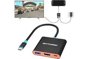 Switch 2 Dock, Portable for Switch2 Dock, Support 8K@60Hz, 4K@60Hz HDR,UBS-A, 100W PD Fast Charging for Switch 2/Nintendo Swi