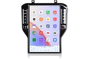 FUOSUC 4G LTE Radio for Ford Mustang 2015-2023 Upgrade,8-Core Qualcomm CPU 14.5inch QLED Touch Screen Stereo,CarPlay & Android Auto,Support OEM Camera & SWC