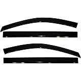 Auto Ventshade AVS 94251 Original Ventvisor Side Window Deflector Dark Smoke, 4-Piece Set for 2008-2018 Grand Caravan, 2008-2