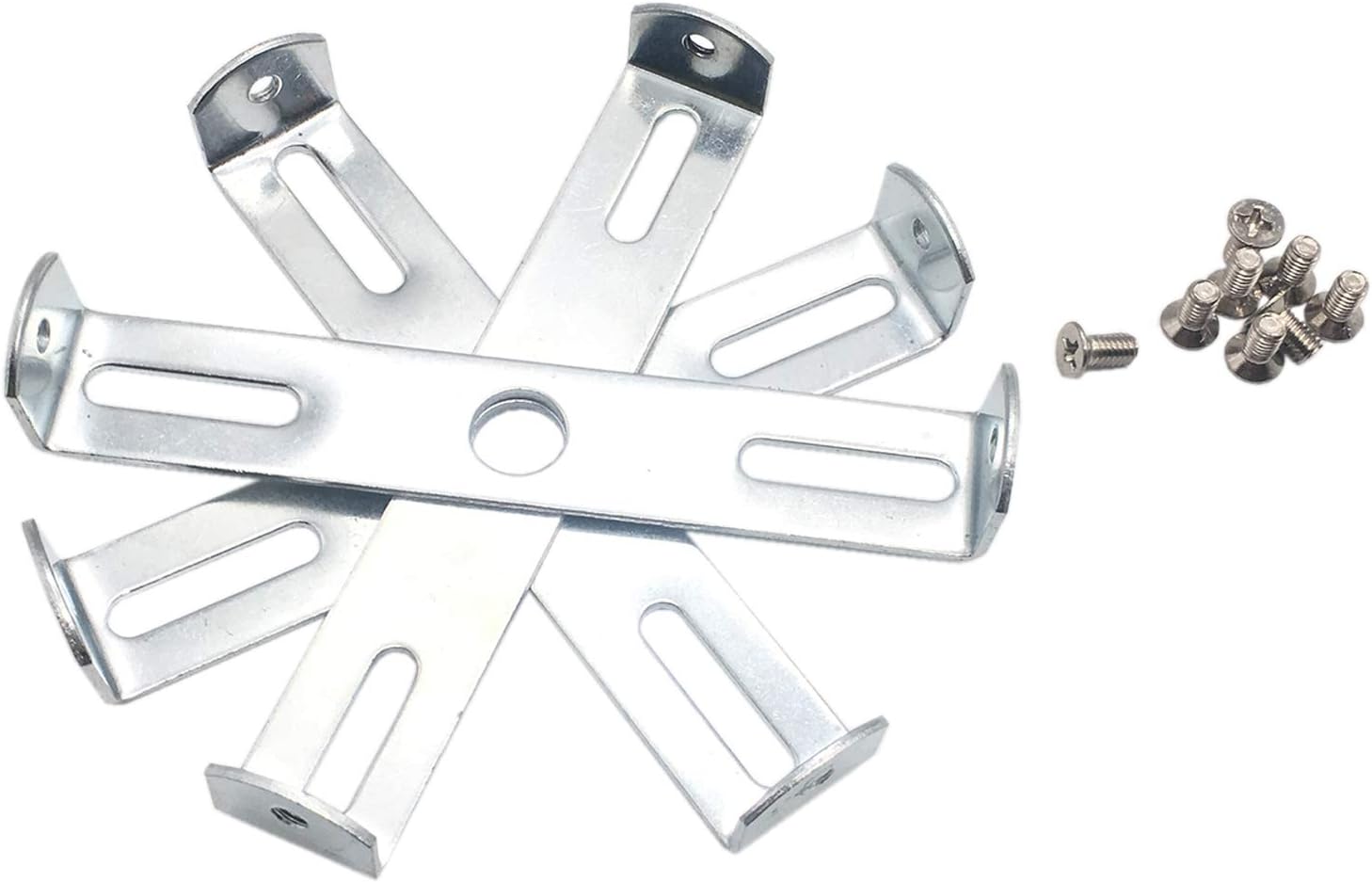 4 Pieces 105 mm Ceiling Light Bracket Ceiling Rose Plate Bracket with