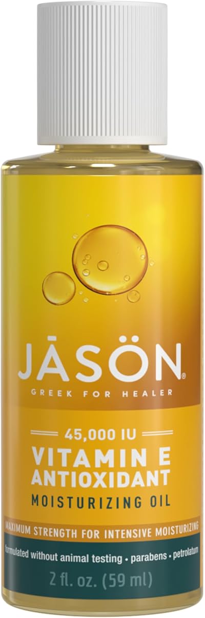 Jason Vitamin E Oil 45000 IU Facial Treatment Reduce Wrinkles 7 Natural Oils