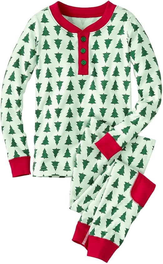Hanna Andersson Little Boy Kids Long John Pajamas In Organic Cotton Size 80 2t Tannenbaum Amazon Ca Clothing Accessories